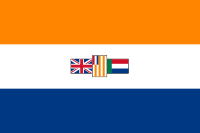 Flag of the Union and First Republic of South Africa, 1927-1994. All Europeans codially invited.